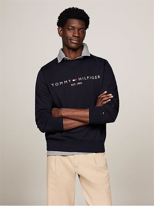 tommy logo sweatshirt TOMMY HILFIGER | MW0MW11596DW5